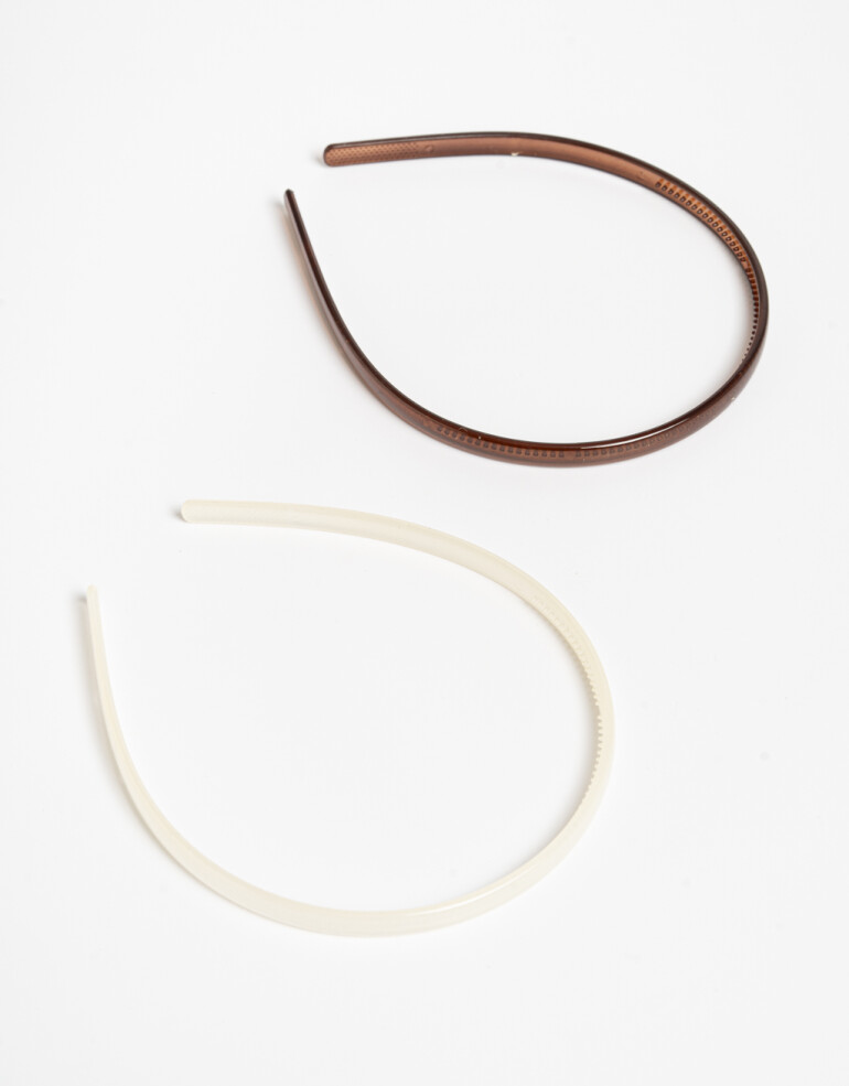 Vinchas Sets Acrilico Set De Vinchas De Acrílico - Combinacion Tricolor