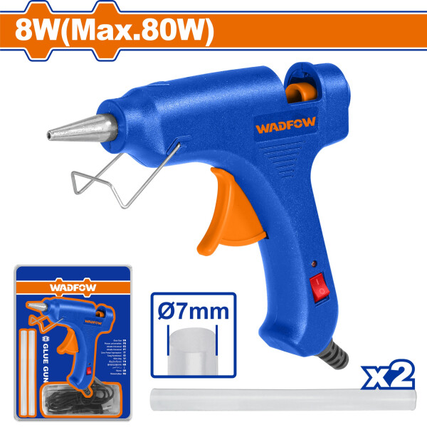 PISLTOLA APLICAR SILICONA 80W 7MM WGL1603 PISLTOLA APLICAR SILICONA 80W 7MM WGL1603