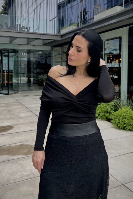 Blusa Teodora Negro