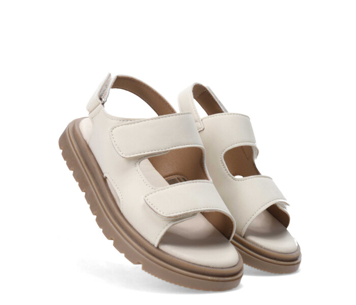 Sandalias de Niña MINI Miss Carol Jivo Con Velcro Beige