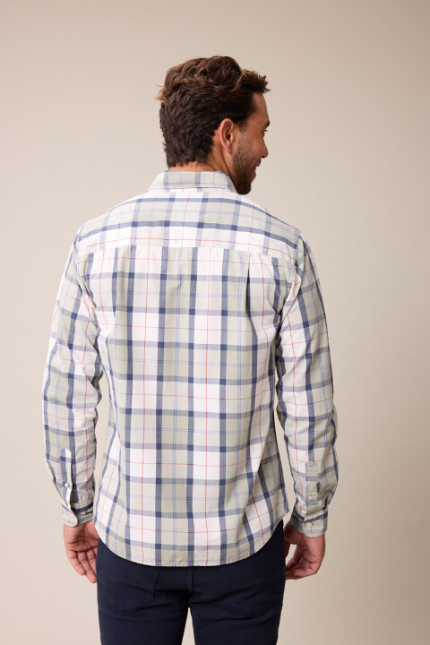 CAMISA LURON POLANCO Azul Cuadros