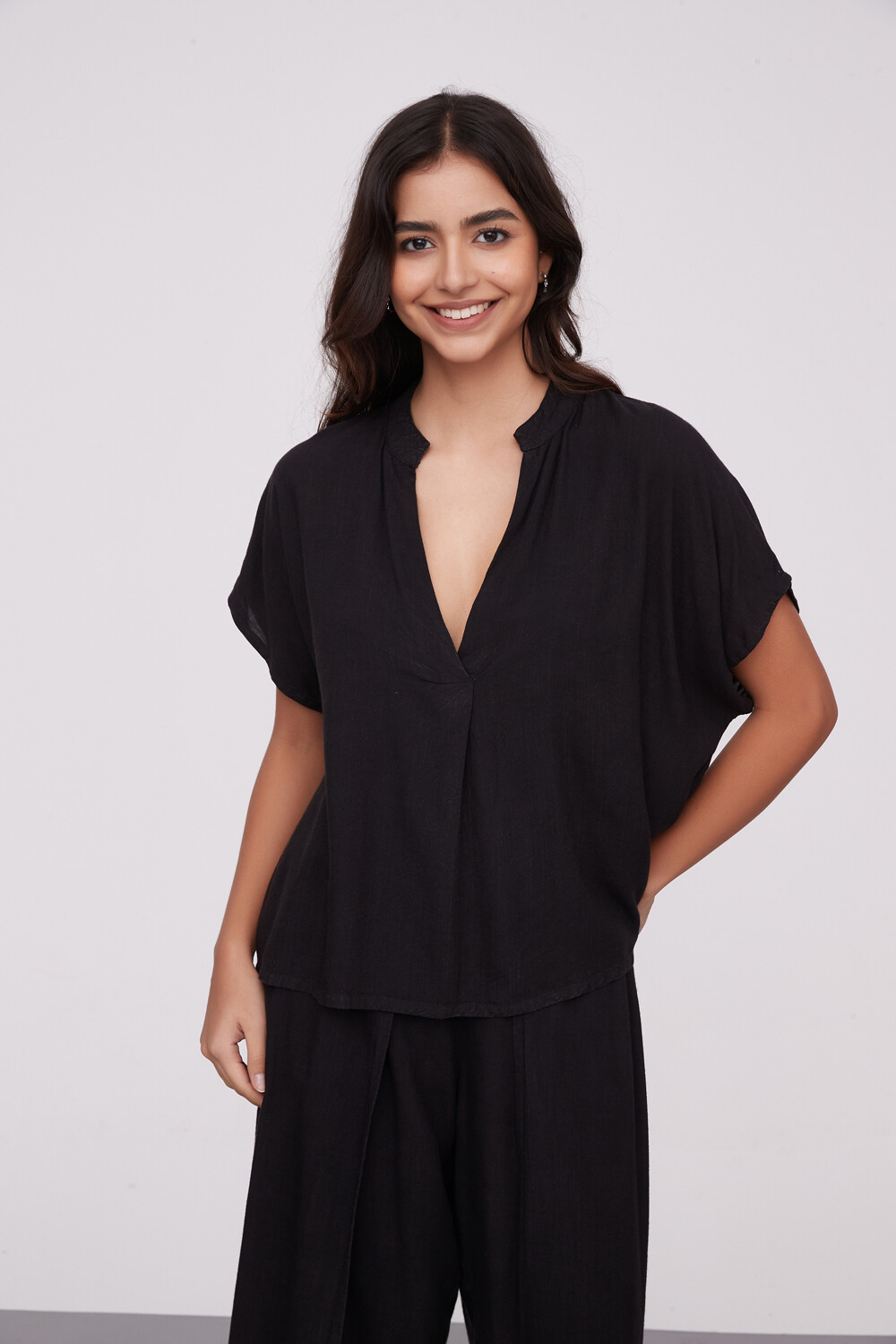 Blusa Bambina Negro