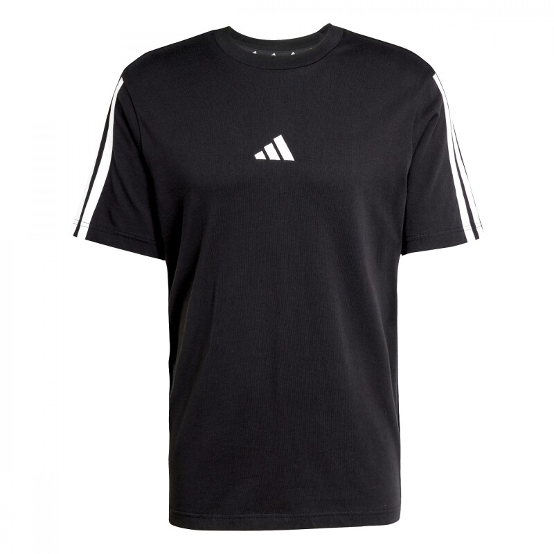 Remera Essentials Single Camiseta de Hombre Negro