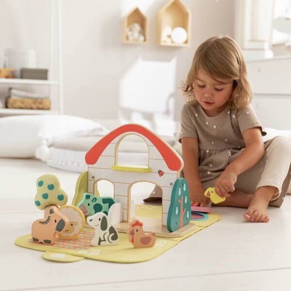 Granja animales de madera HAPE Granja animales de madera HAPE