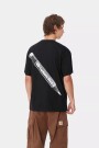 S/S WIP PENCIL T-SHIRT Negro