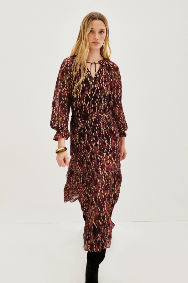 Vestido Cooper Ikat Multicolor