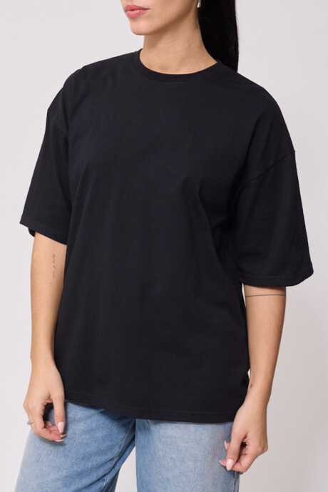 T-SHIRT LIORA RUSTY Negro