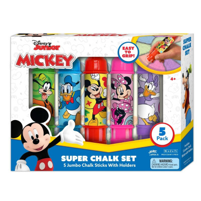 Tiza Gigante Disney 5 colores Tiza Gigante Disney 5 colores