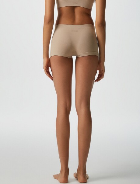 BOMBACHA TIPO BOXER SIN COSTURAS BEIGE