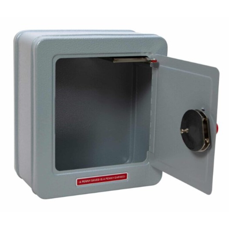 STEEL SAFE W/ ALARM- Alcancía con seguridad Unica