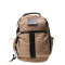 Mochila Miss Carol Karo Con Material Rugoso Beige