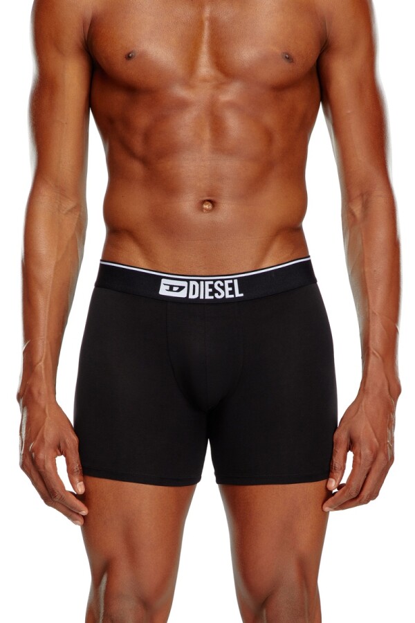 Ropa Interior Para Hombre Umbx-Sebastian 3 Pack Boxer-Short Negro