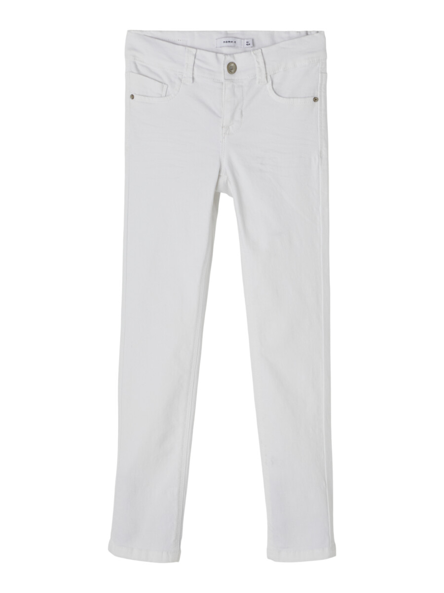 Pantalón Skinny Fit - BRIGHT WHITE 