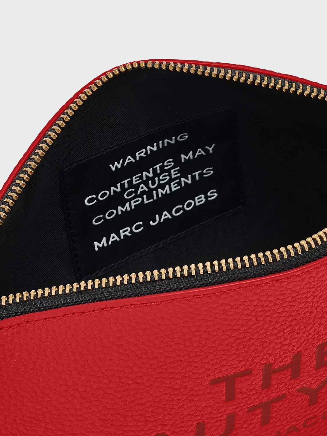 MARC JACOBS - THE BEAUTY BAG Rojo