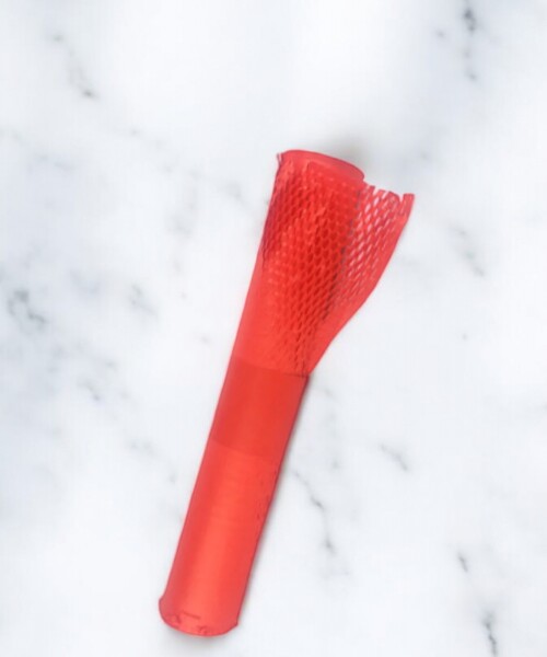 Bobina papel panal eco ROJO