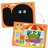 DJ0004 Tarjetas Para Rascar Y Descubrir X5 Un. 21x28 Cm Djeco - Animales