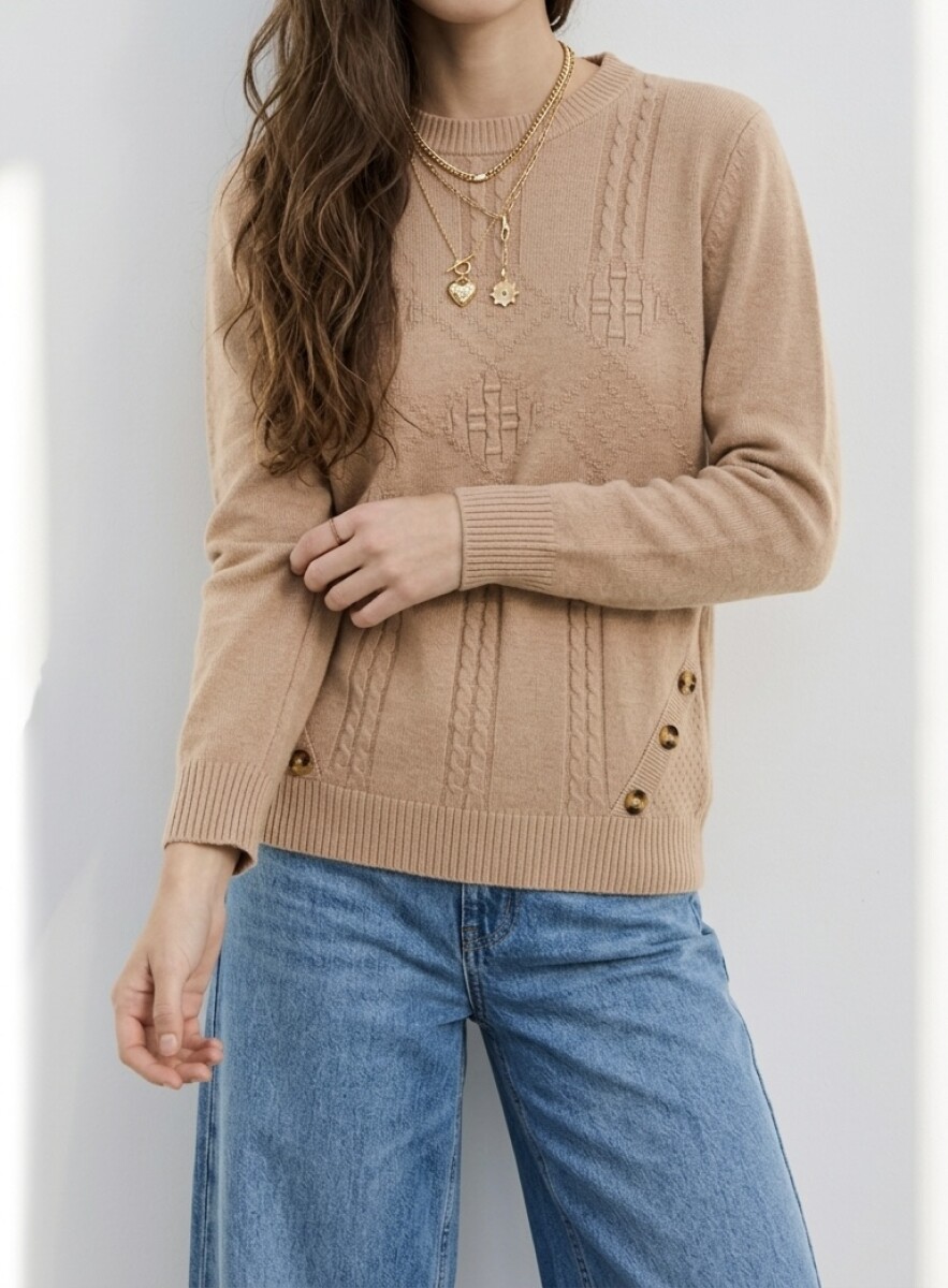 Sweater Naima - Tostado 