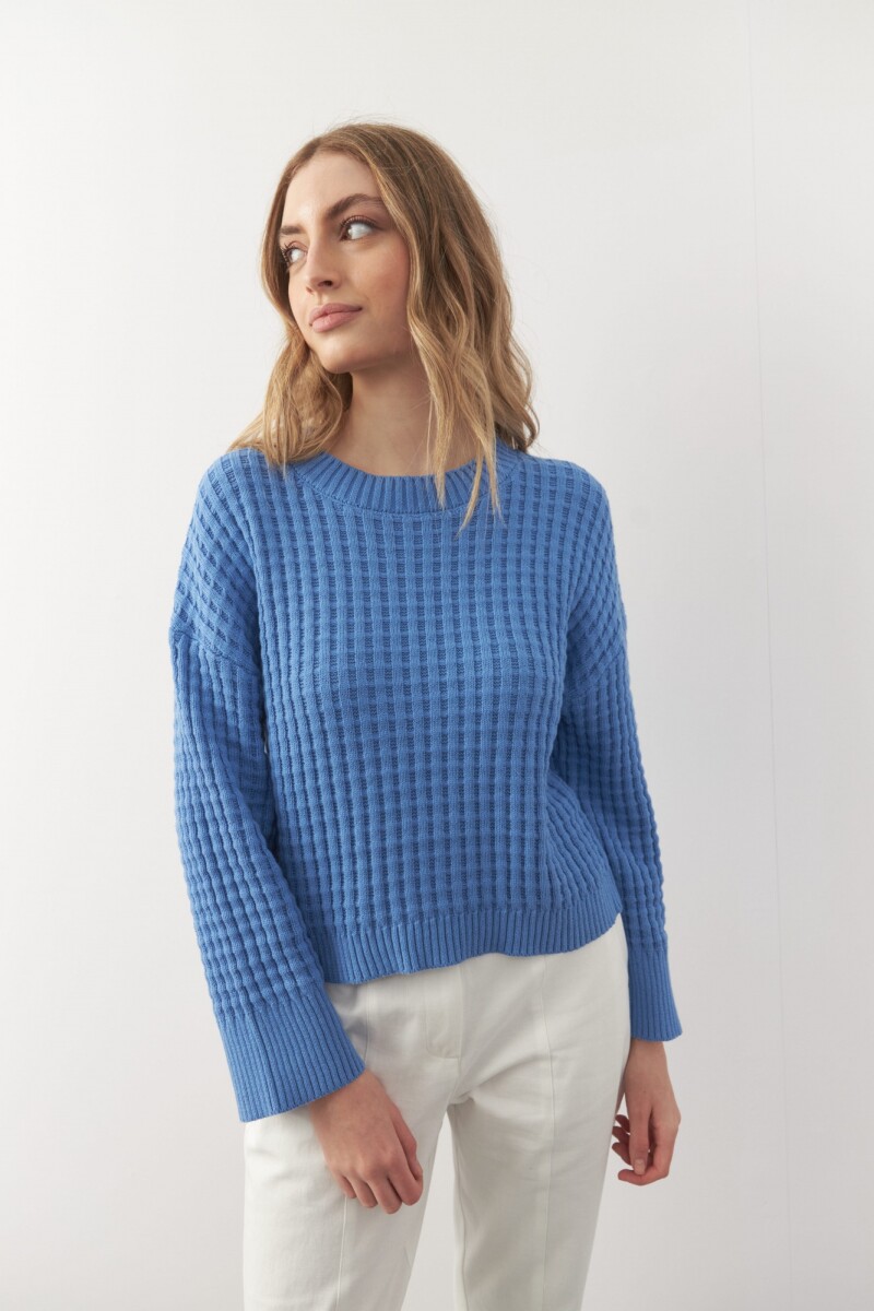 SWEATER SARA Azul Regata