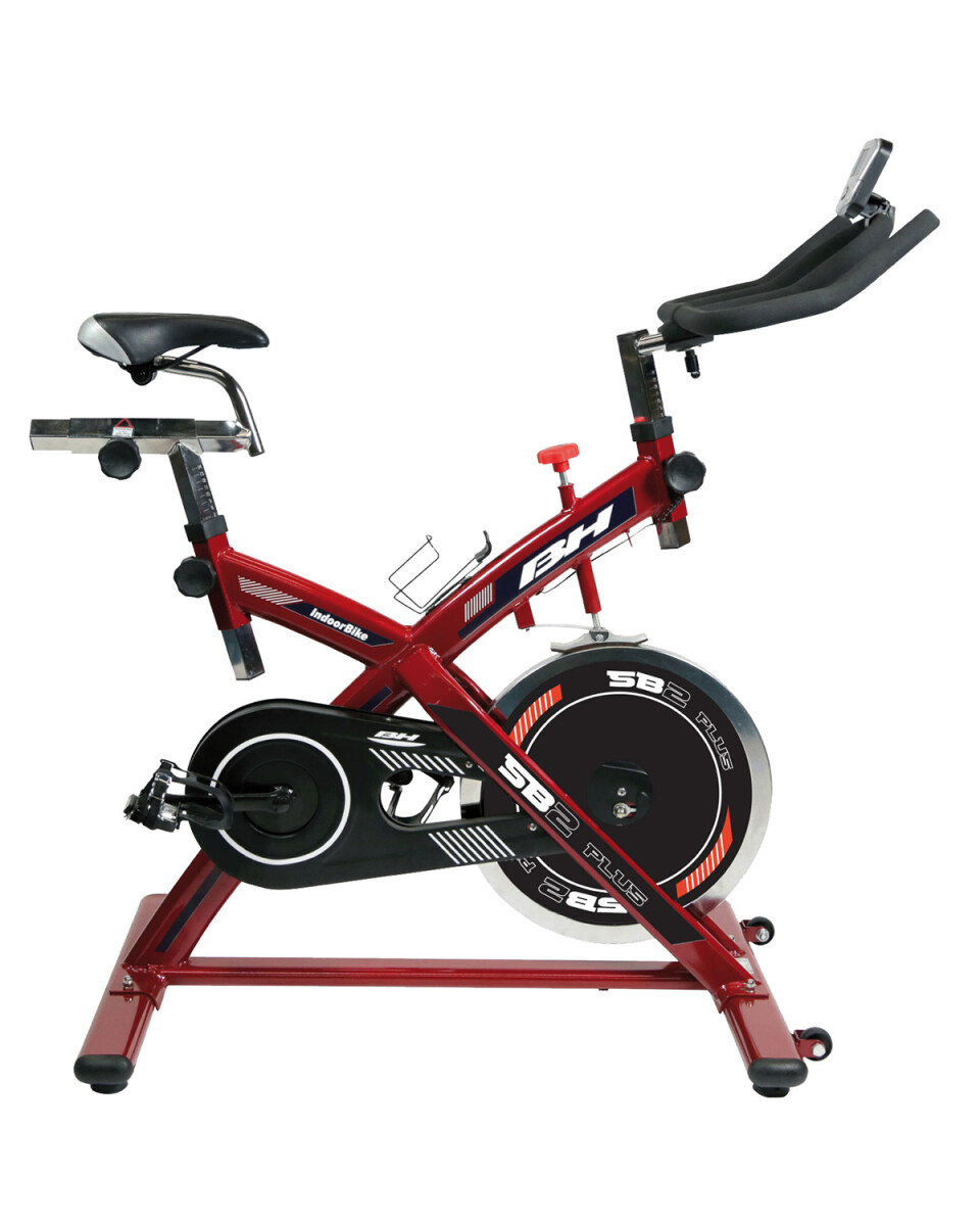 Bicicleta de spinning BH Fitness SB2 Plus freno por fricción y display 