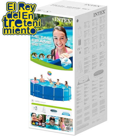 Piscina Intex Estructural 16805 L 457x122cm + Bomba - OUTLET Piscina Intex Estructural 16805 L 457x122cm + Bomba - OUTLET
