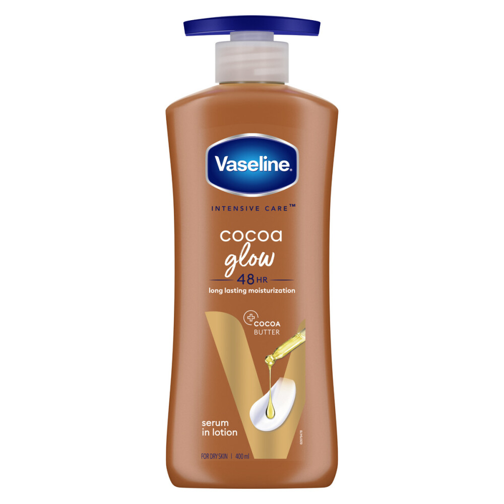 VASELINE COCOA GLOW LOTION 36X400ML única