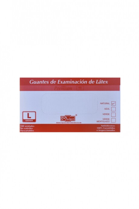 Guantes de látex Modern caja x 100 unidades Guantes de látex Modern caja x 100 unidades
