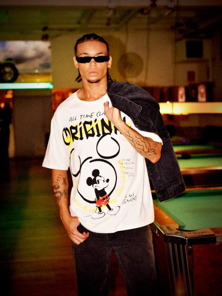REMERA MICKEY ORIGINAL OFF WHITE