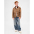 CANVAS FIELD JACKET BRAZEN BROWN