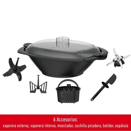 Robot De Cocina Moulinex | Compacta | 5 Programas | 32 Funciones | 3,6 Lts | Color Negro. Robot De Cocina Moulinex | Compacta | 5 Programas | 32 Funciones | 3,6 Lts | Color Negro.