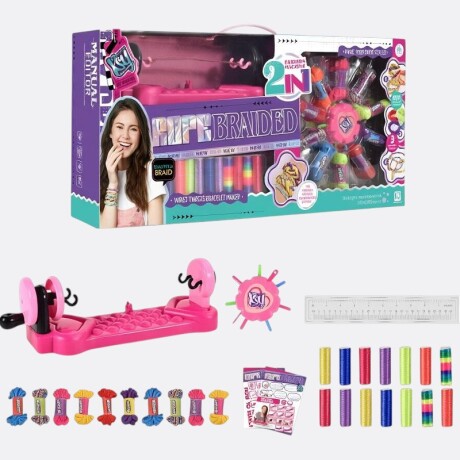 Juego Para Hacer pulseras 2 en 1 Juego Para Hacer pulseras 2 en 1