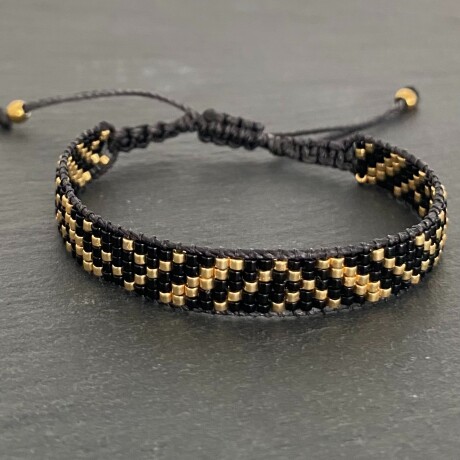 Pulsera BLACK CORE tejida Pulsera BLACK CORE tejida