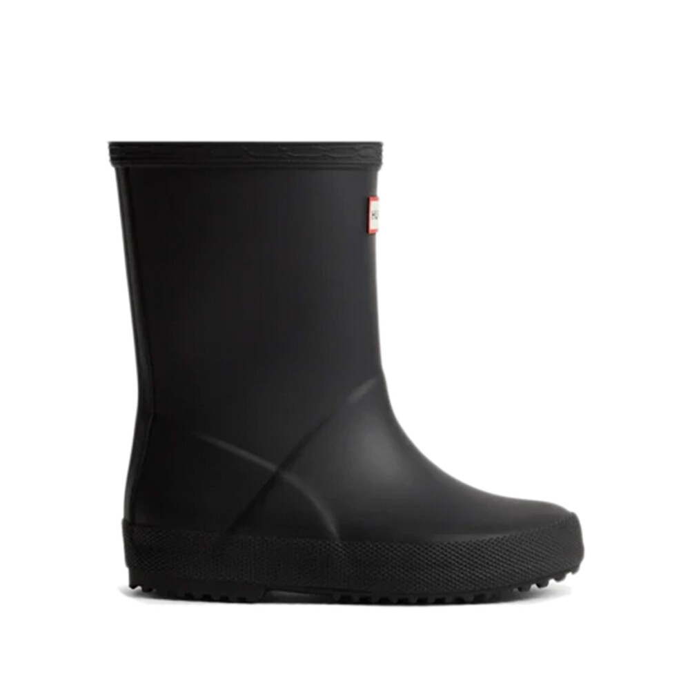 Hunter Bota de lluvia First Boot Kids - Negro Negro-Negro
