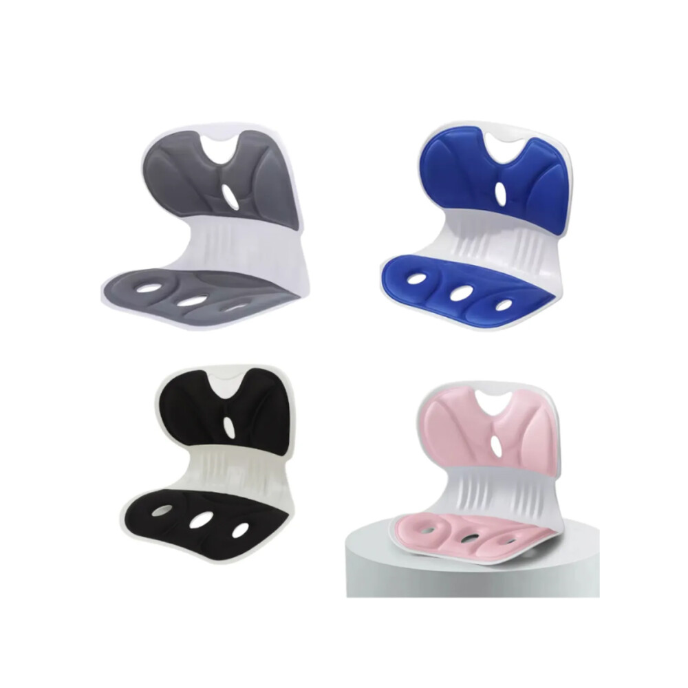 Respaldo Lumbar Corrector De Postura Espaldar Ergonómico Rosa