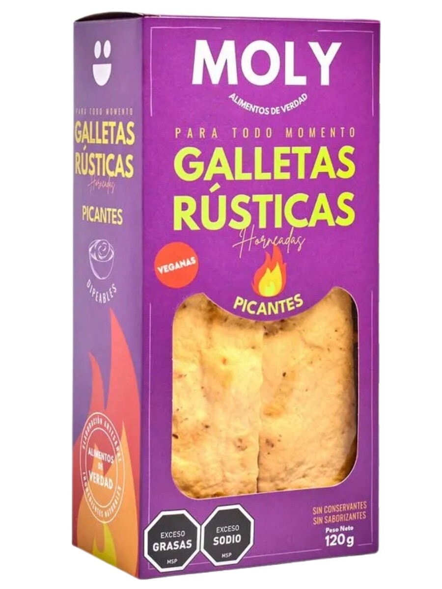 Galletas Moly rusticas picantes 