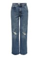 Jeans Juicy Efecto Roturas Dark Medium Blue Denim