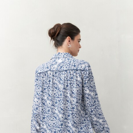 CAMISA ALTHEA Azul Marino