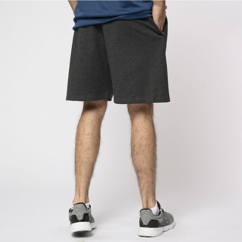 Short de Hombre Umbro Bermuda Pins Negro Melange - Blanco