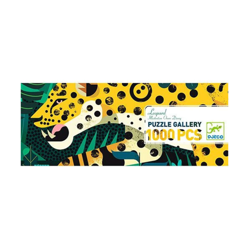 Puzzle Gallery Leopard 1000 Pieza Djeco Puzzle Gallery Leopard 1000 Pieza Djeco