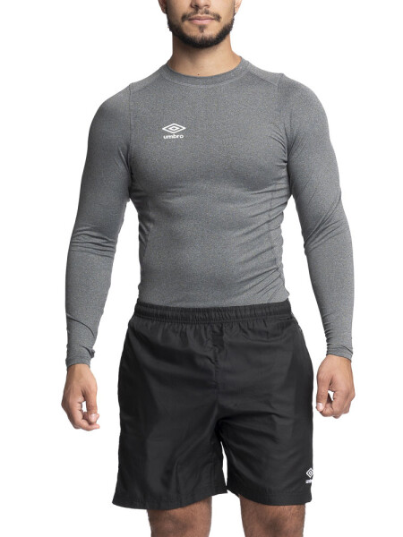 T-Shirt Térmica Manga Larga Umbro Hombre Gris