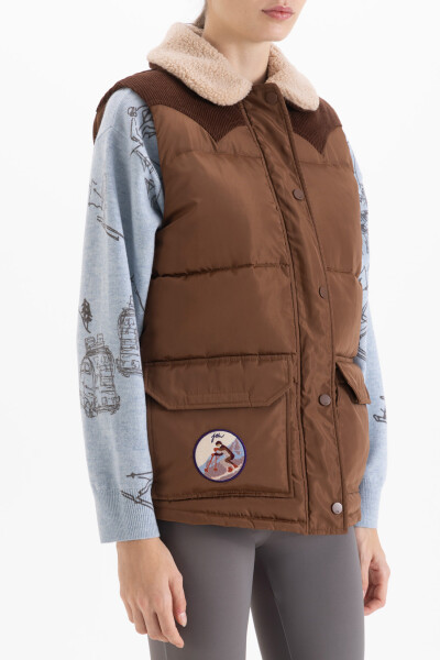 CHALECO APRES Camel