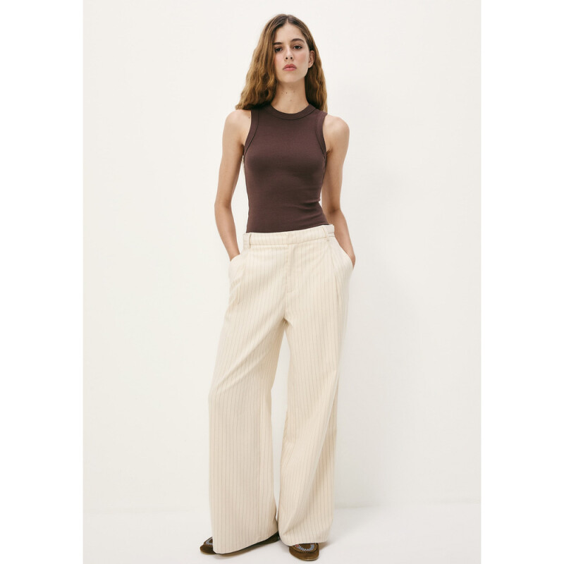 BLUSA SM FEM MARROM ESCURO