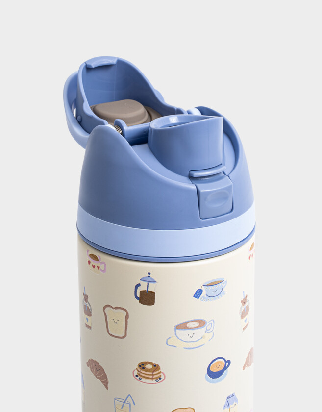 Artículos cocina Botella Metálica Good Morning - Azul Celeste