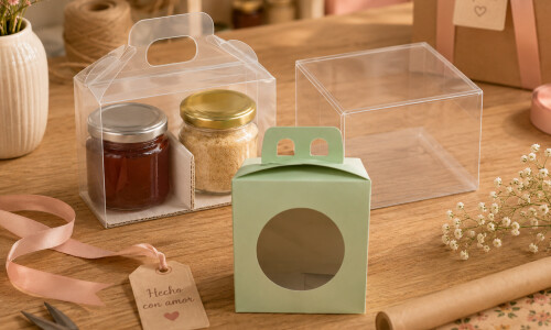 Cajas transparentes