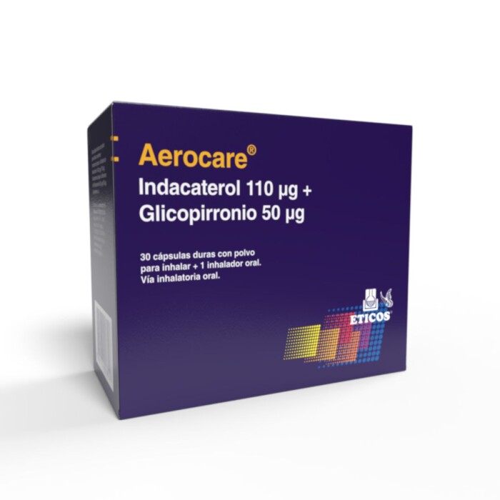 AEROCARE PV +INHALADOR CJ X 30 CAPS.INH. única
