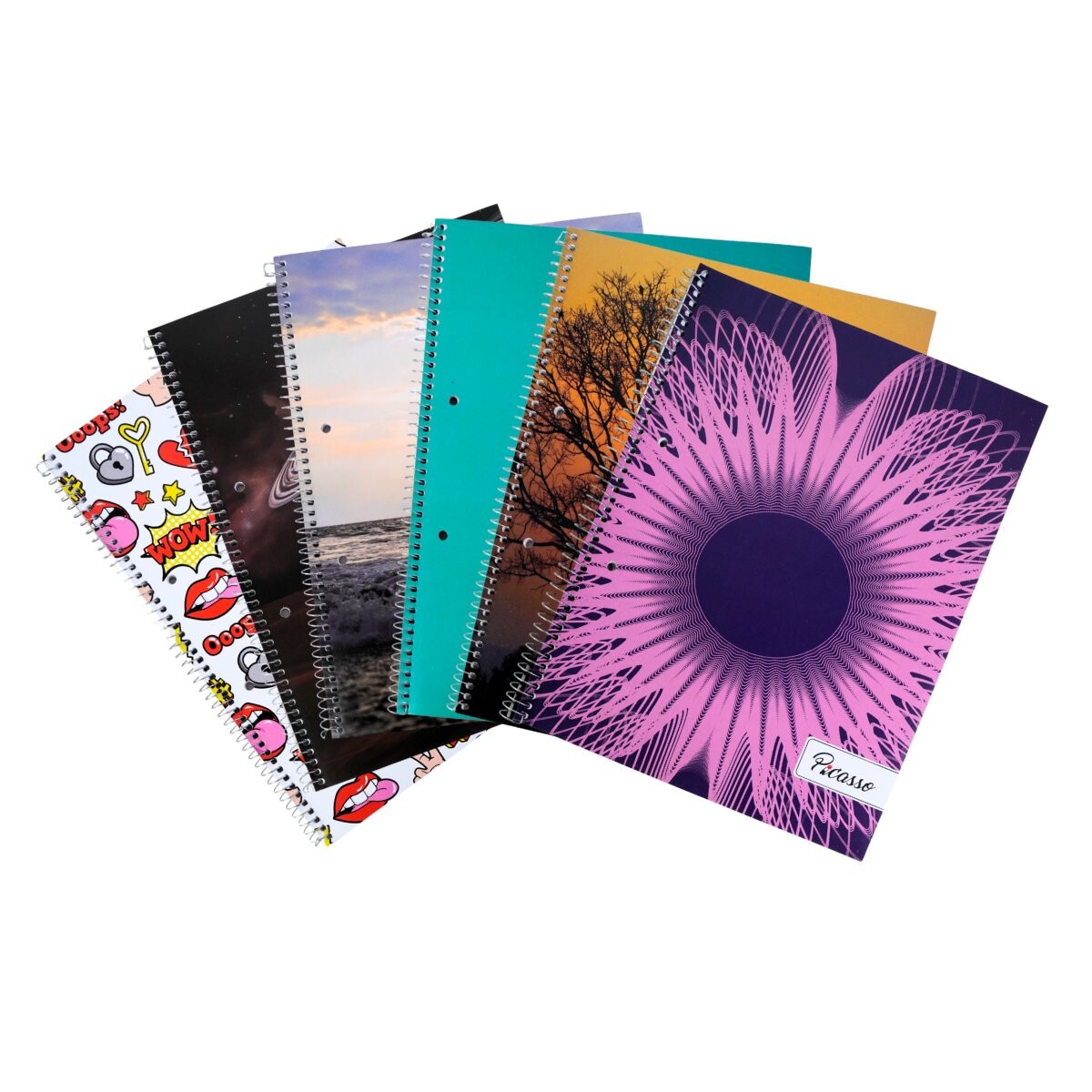 Cuadernola Picasso flexible 70hojas cuadriculada 