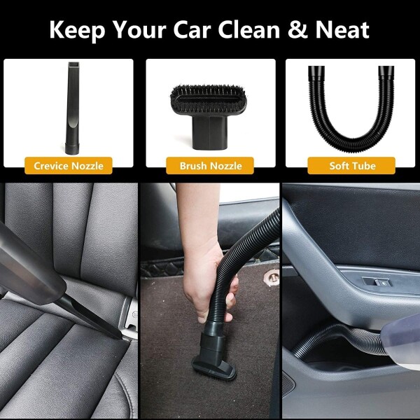 Aspiradora Portátil Hogar Auto Coche Inalámbrica Recargable Aspiradora Portátil Hogar Auto Coche Inalámbrica Recargable