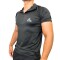 Remera polo manga corta- Aventureros Negro