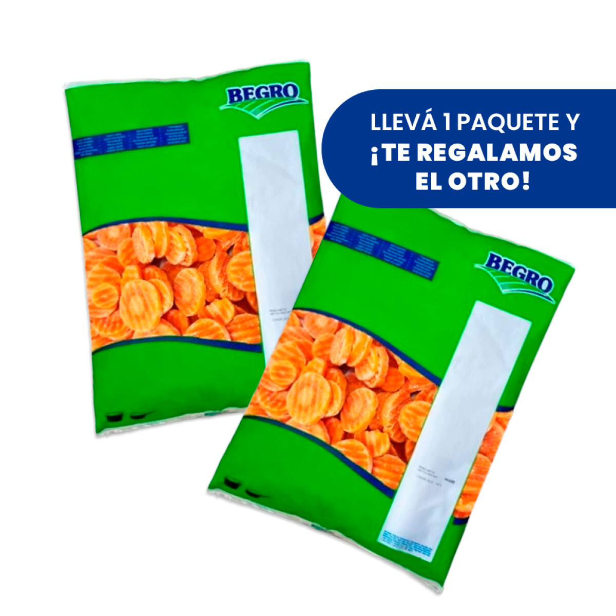 Zanahoria Rodajas X 1k + Zanahoria Rodajas X 1k De Regalo 