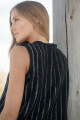 Vestido Brisa Negro lurex