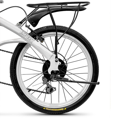 Bicicleta Plegable Expert Amsterdam Rodado 20 C/Cambios Varios Colores Blanco